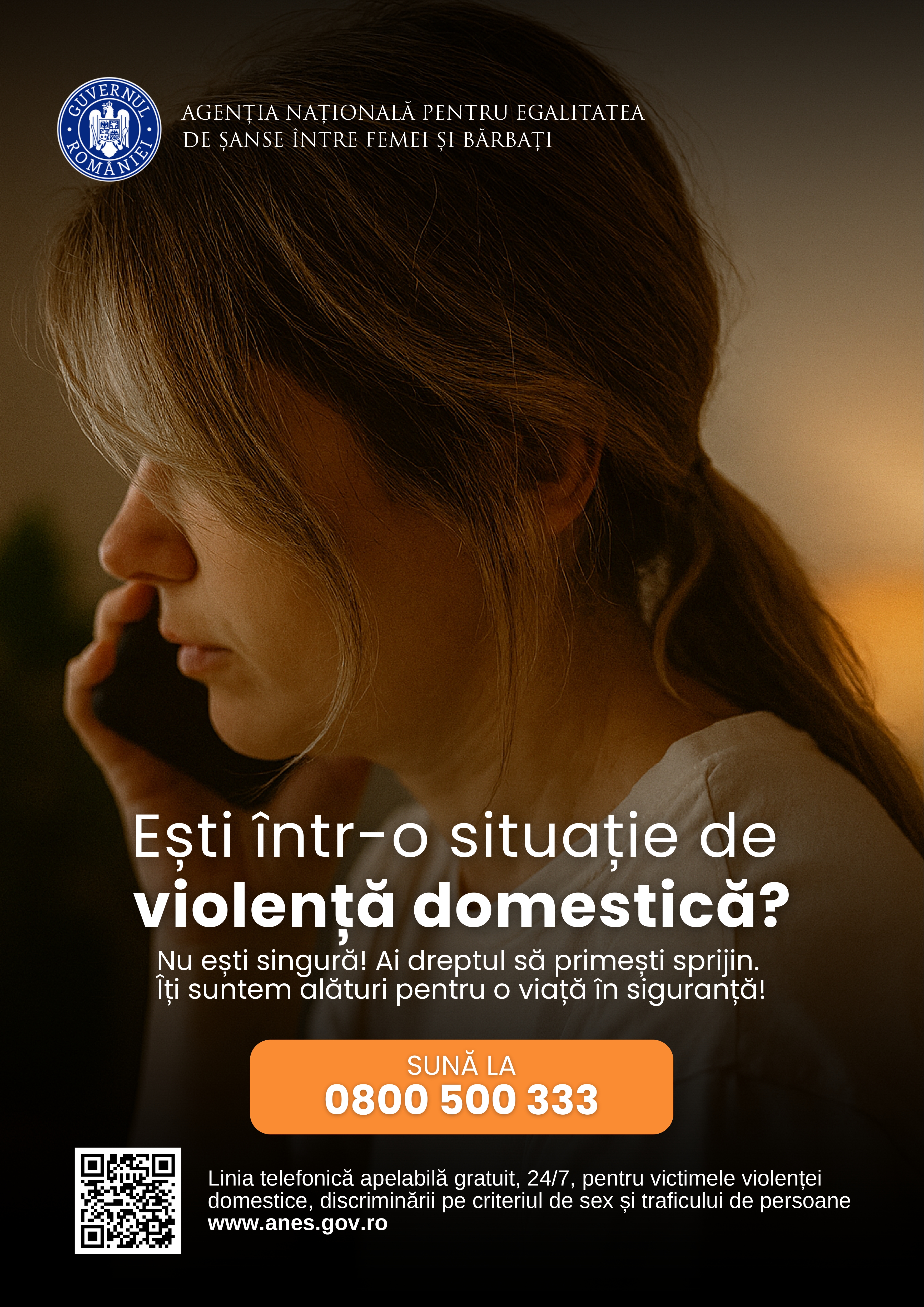 DGASPC Maramureș se alătură campaniei naționale „Nu ești singură!” și face apel la implicarea comunității în promovarea acestei linii de sprijin
